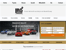 Tablet Screenshot of josvanboxtel.nl